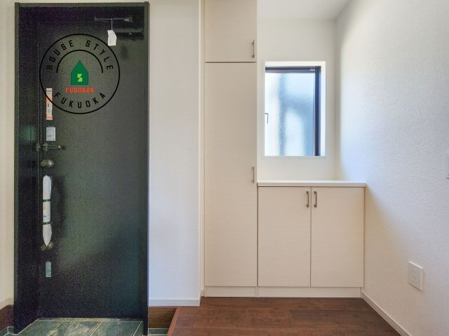 福岡市城南区友丘6丁目第3-4棟（3号棟）の防犯設備|二重ロックでしっかり防犯対策ができます。