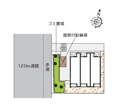 【区画図】 | ガーデン晴花