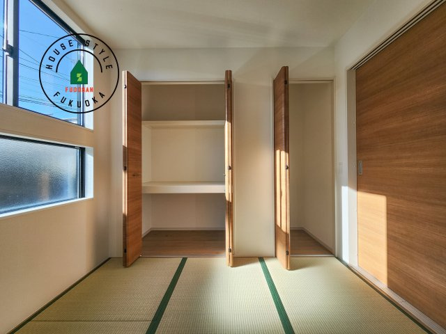 福岡市城南区友丘6丁目第3-4棟（4号棟）の収納|大きなスペースがあり、収納には困りません。