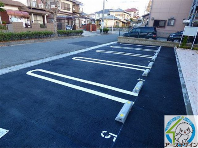 プレミアコートの駐車場|※パース写真