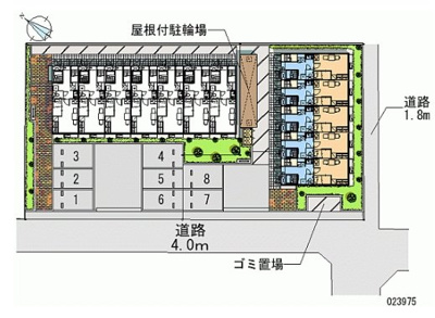【区画図】 | Ｃａｌｍ戸倉Ⅱ