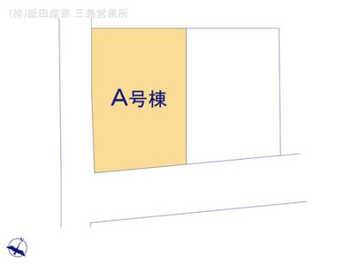 【区画図】 | 御殿場市御殿場 新築一戸建て A号棟 | A号棟の区画図です