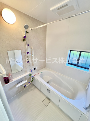 【浴室】 | 沼津市西沢田 新築一戸建て B号棟 | 日々の疲れを癒すお風呂付です