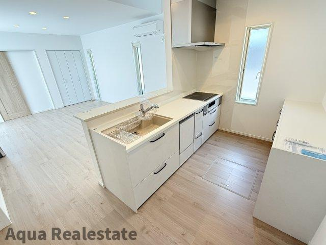 高松市円座町モデルハウスのキッチン|使いやすいキッチンです