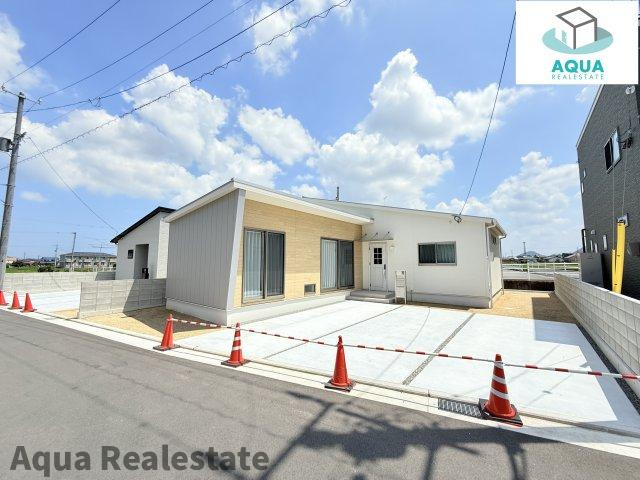 高松市円座町モデルハウスの外観|外観は落ち着いています