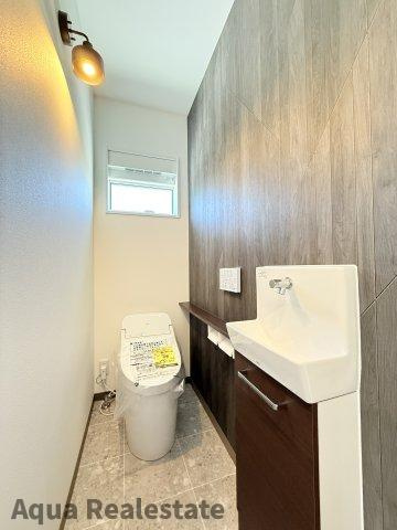 高松市円座町モデルハウスのトイレ|トイレもきれいです