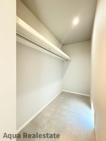 高松市円座町モデルハウスの収納|収納のためのスペースです