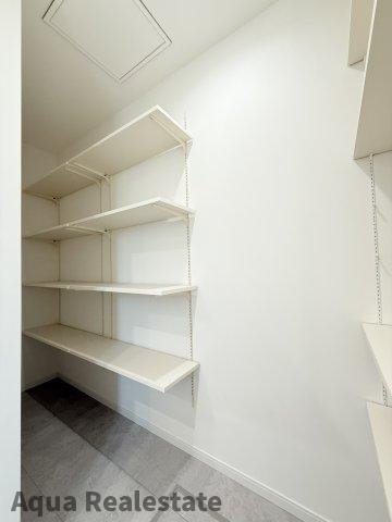 高松市円座町モデルハウスの収納|収納のためのスペースです