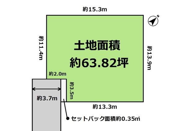 【土地図】 | 堺市西区上野芝向ヶ丘町6丁　売土地 | 図面と現況が異なる場合は現況を優先します