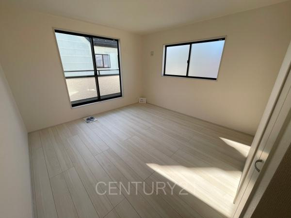 前橋南町 1号棟の洋室|２面採光の明るい洋室です。