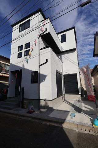 《仲介手数料無料》志木市中宗岡２丁目7-50(全1戸)新築一戸建てグラファーレの外観|撮影日 2025年11月21日 13:50 晴れ