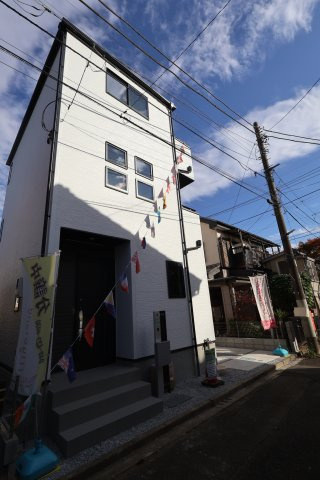 《仲介手数料無料》志木市中宗岡２丁目7-50(全1戸)新築一戸建てグラファーレの外観|撮影日 2025年11月21日 13:50 晴れ