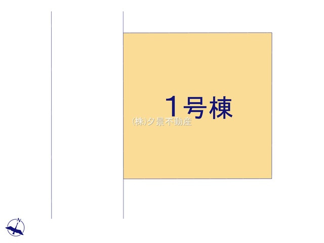 《仲介手数料無料》志木市中宗岡２丁目7-50(全1戸)新築一戸建てグラファーレの区画図