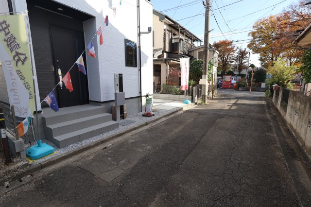 《仲介手数料無料》志木市中宗岡２丁目7-50(全1戸)新築一戸建てグラファーレの外観|撮影日 2025年11月21日 13:50 晴れ