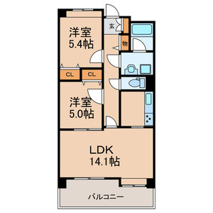 COMFORTHILL上本郷の間取り