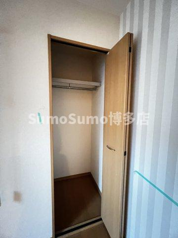 コンフォートベネフィス西新東の収納|大きなものも収納できそうです