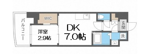 【間取り】 | セレニテ難波リアン