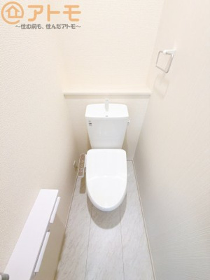 【トイレ】 | 清水区三保6期　新築戸建　1号棟 | 毎日使うトイレだからこそ機能性を重視したいですよね！温水洗浄便座で快適な時間をお過ごしください♪