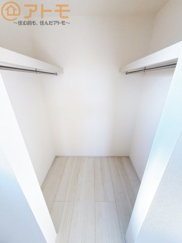 【収納】 | 清水区三保6期　新築戸建　1号棟 | 収納家具を減らせる容量の大きなクローゼット♪