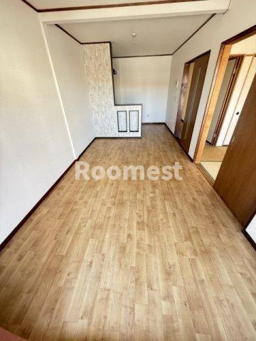 サニーコートⅡの居間・リビング|使いやすいリビングです