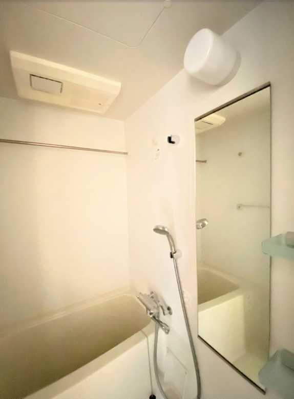 プラウドフラット三軒茶屋　オートロック　高層階　独立洗面台の浴室