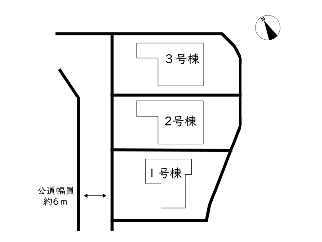 【区画図】 | 姫路市四郷町東阿保4期／全3棟