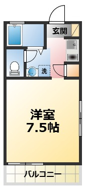 ジヴェルニー甲子園の間取り