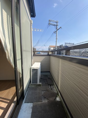 サマックスオザワハイツのバルコニー