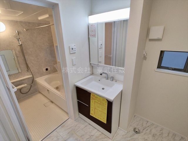 【独立洗面台】 | ふじみ野市西2丁目 | 朝の支度にも助かる、独立の洗髪洗面化粧台