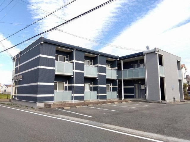 明石市藤江のアパートの外観