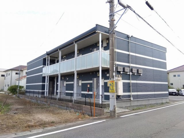明石市藤江のアパートの外観
