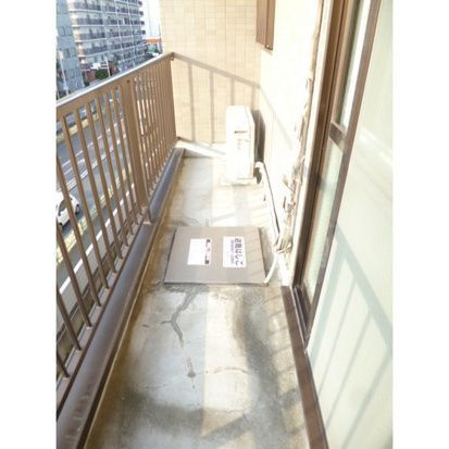 ハイツ　リバーランドのバルコニー