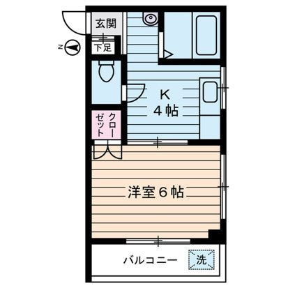 ハイツ　リバーランドの間取り
