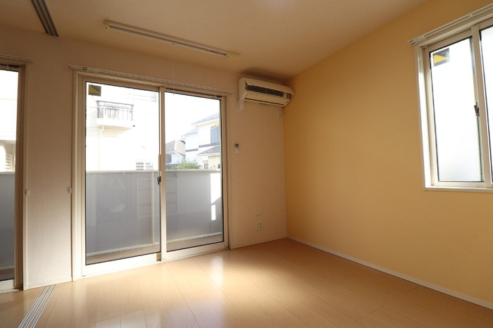 ルミエールAのバルコニー