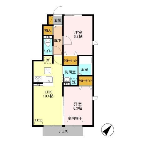 ボナールの間取り
