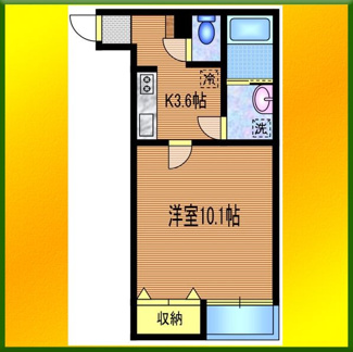 【間取り】 | ソレイユ西東京