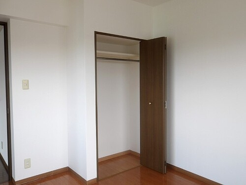 レクセルマンション川越大手町の収納|クローゼット（洋室約5.8畳）※2025年6月撮影