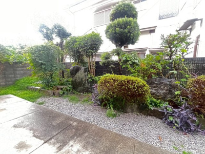 【庭】 | 下穂積一戸建貸家