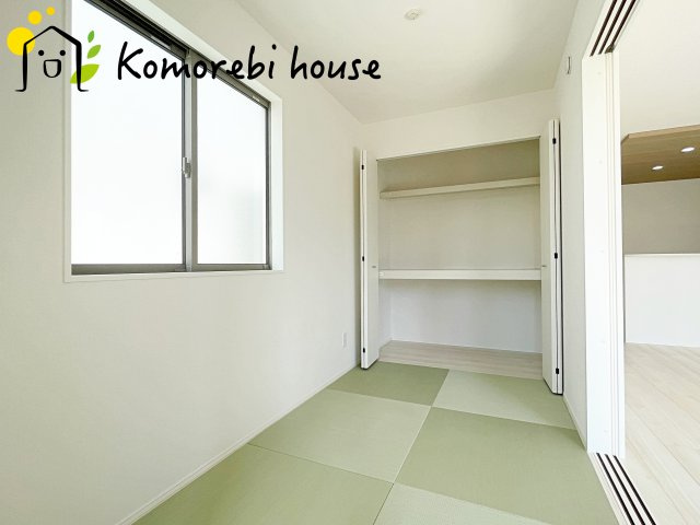 伊奈町本町　8期　新築一戸建て　グラファーレ　04の和室|趣のある和室です