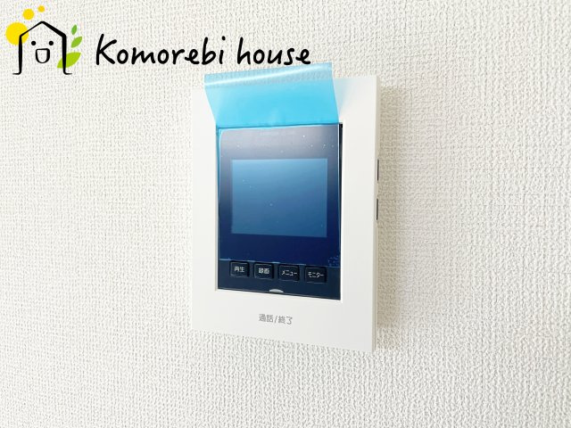 伊奈町本町　8期　新築一戸建て　グラファーレ　04の防犯設備|モニター付インターホンです