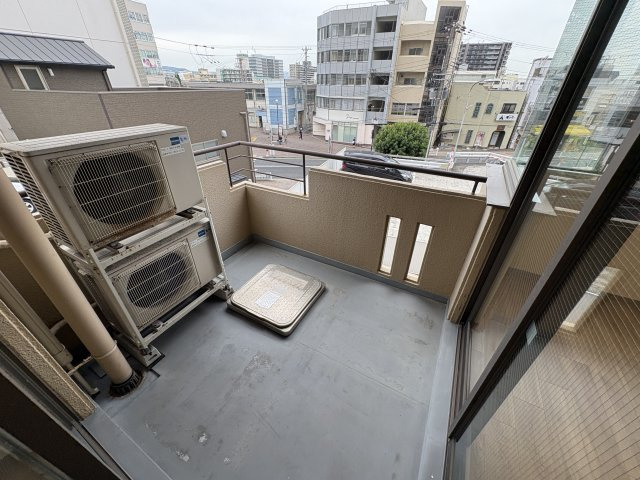 クレドール西明石Ⅲのバルコニー