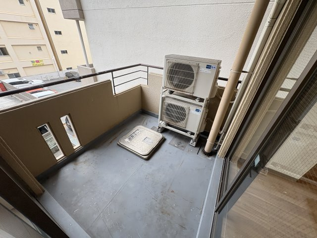 クレドール西明石Ⅲのバルコニー