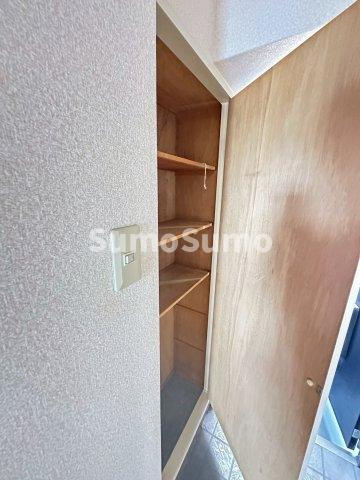 ベルゲンハイツ明石の収納|便利な収納スペースです