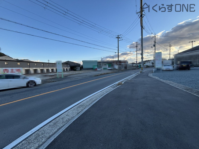 【前面道路含む現地写真】 | たつの市龍野町末政7期／全4棟