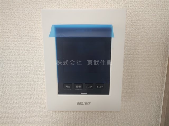 【セキュリティ】 | 川越市中台　全6棟　B号棟 | TVモニター付インターホン