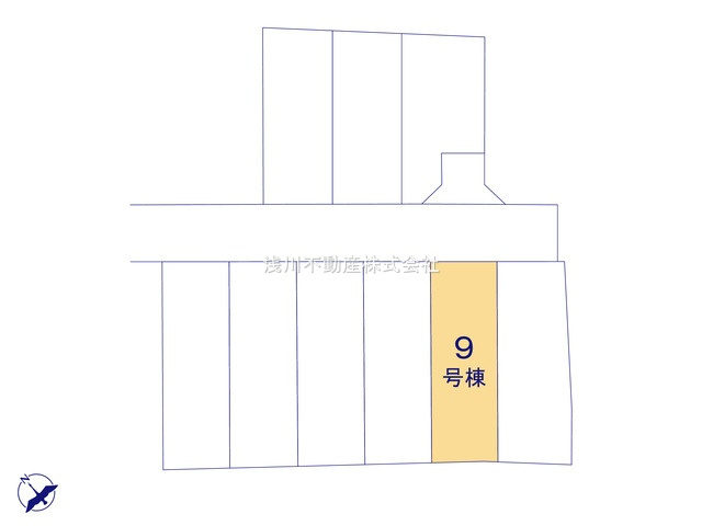 八王子市　下恩方町　新築一戸建て　１６期の区画図|～全10棟の新しいコミュニティーが誕生～