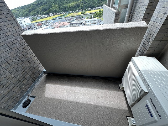 アルファステイツ高須新町のバルコニー|2面ある南側のバルコニーです