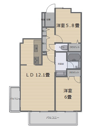 アルファステイツ高須新町の間取り