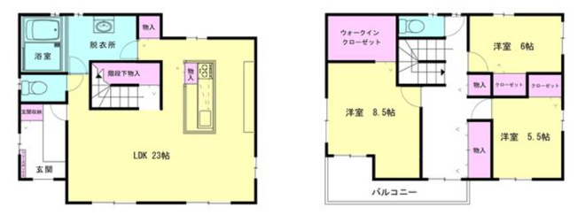【間取り】 | 太田市新田村田町売戸建住宅