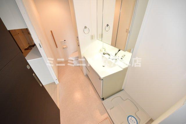 ロイヤルパークス桃坂の洗面所